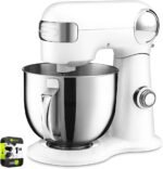 Cuisinart SM-50 Precision Master 5.5-Quart Stand Mixer White Linen Bundle with 1 YR CPS Enhanced Protection Pack - Image 2