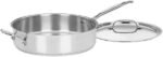 Cuisinart Stainless Steel, 5.5 Quart Sauté Pan w/ Cover, Helper Handle, Chef's Classic, 733-30H - Image 2