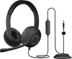 Cyber Acoustics 3.5mm Stereo Headset (AC-5002) – Durable, Crisp, and Clear Communication in Classrooms and at Home - Image 2