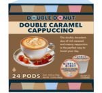 Double Donut Coffee Cappuccino Pods, Caramel Cappuccino, Single Serve for Keurig K Cups Brewers, 24 Count - Image 2