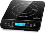 Duxtop Portable Induction Cooktop, Countertop Burner Induction Hot Plate with LCD Sensor Touch 1800 Watts, Black 9610LS BT-200DZ - Image 2