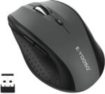 E-YOOSO Wireless Mouse for Laptop, Portable Optical Computer Mouse, 6 Buttons, Cordless 2.4GHz with USB Receiver, 5-Level 4800 DPI, 18 Months Battery Life for PC Chromebook Windows Mac - Image 2