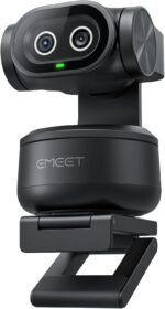 EMEET PIXY Dual-Camera AI-Powered PTZ Camera 4K, AI Tracking, PDAF&AI Autofocus 0.2s, 1/2.55'' Sony Sensor, 3 Mics, Presets, Gesture Control, 4K Webcam for Streaming and OBS/Twitch/Switch 2 Compatible - Image 2