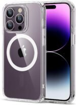 ESR for iPhone 14 Pro Case, Compatible with MagSafe, Shockproof Military-Grade Protection, Yellowing Resistant, Magnetic Classic Hybrid Case (HaloLock), Clear - Image 2