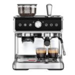 EUHOMY Espresso Machine with Grinder, 20 Bar Professional Espresso Coffee Maker for Home, with Milk Frother for Latte, Cappuccino & Barista-Style - Image 2
