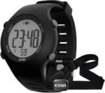 EZON Heart Rate Monitor Chest Strap and Digital Watch,5ATM Waterproof Fitness Tracker with HRM,Calories Burned,Stopwatch and Hourly Chime - Ideal Fitness Presents for Men and Women - Image 2