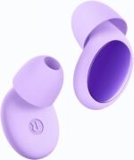 Ear Plugs for Sleeping 45dB Noise Cancelling Ear Plugs for Noise Reduction & Snoring, Concerts, Earplugs for Sleep, Sider Sleepers Airplane, Silicone Earplugs Reusable Concert Ear Plug +8Tip Violet - Image 2