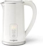 Electric Tea Kettle, PARIS RHÔNE1.7L Temperature Control Electric Kettle, 4H Keep Warm Water Boiler with 6 Presets, LED Screen Electric Kettles for Boiling Water, Boil-Dry Protection, BPA Free - Image 2