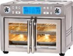 Emeril Lagasse Dual Zone 360 Air Fryer Oven Combo with French Door, 25 QT Extra Large, Cook Two Foods in Different Ways, Up to 60% Faster from Frozen to Finish - Image 2