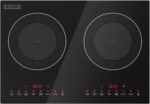 Empava Double/Dual Induction Cooktop 2 Burner, Shatter-proof Flat Glass Top, 18 Levels from 120°F to 460°F, 3 Preset Mode, Bulit-in/Countertop, 110~120 Volt Plug in Electric Stove for Kitchen, RV - Image 2