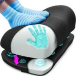 Everlasting Comfort Adjustable Cloud Foot Rest for Under Desk at Work with Pressure Point Nodes - Comfortable Memory Foam Office Foot Stool & Under Desk Pillow for Gaming & Home Accessories - Image 2