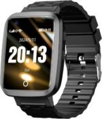 Fajocru Fall Detection Smart Watch for Seniors with GPS Tracking, SOS Alert & HD Video Call, Waterproof Fitness Tracker for Dementia/Alzheimer’s, 4G Safety (Minimalist, Black) - Image 2