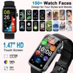 Fempoin Smart Watch, Smartwatch for Men Women with 24 Sport Modes, IP68 Waterproof Fitness Tracker with 24/7 Heart Rate/Sleep/SpO2 Monitor, Step Tracker, Pedometer, Activity Tracker for Android iOS - Image 2