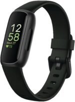 Fitbit Inspire 3 Health &-Fitness-Tracker with Stress Management, Workout Intensity, Sleep Tracking, 24/7 Heart Rate and more, Midnight Zen/Black One Size (S & L Bands Included) - Image 2