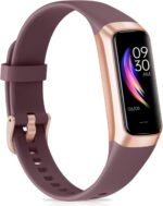 Fitness Tracker with 24/7Heart Rate, Blood Pressure, Sleep Tracking, Calorie, Activity Tracker with 1.1" AMOLED Color Screen, Waterproof Step Tracker for Android iPhones Women Men - Image 2