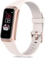 Fitness Tracker with Step Counter/Calories/Stopwatch, Activity Tracker, Health Tracker with Heart Rate Monitor, Sleep Tracker,1.10''AMOLED Touch Color Screen, Pedometer Watch for Women Men - Image 2