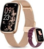 Fitness Watches for Women, Fitness Tracker Watch with Heart 24H Rate/Blood Oxygen/Sleep Monitor, 20+ Sports Modes Smart Watches for Women, Activity Tracker and Smartwatch for Android/iOS Phones - Image 2