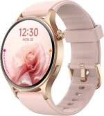 Fitpolo Smart Watch for Women,1.3" AMOLED Touchscreen Fitness Tracker, Make/Answer Calls, Heart Rate SpO2 Monitor, IP68 Waterproof, Sleep & Activity Tracking Smartwatch for Android Phones iPhone - Image 2