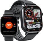 GPS Smart Watch for Men, Fitness Tracker with 178+ Sports Modes, Fitness Watch with 2.06" AMOLED Touchscreen, Heart Rate/Sleep Monitor, IP68 Waterproof, Notifications for Android iOS - Image 2