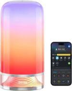 Govee RGBIC Smart Table Lamp 2, Touch Bedside Small Table Lamp Compatible with SmartThings, Matter, Alexa, Desk Lamp with 64 Scene Modes, Nightstand Lamp for Bedroom Living Room Night Light(Corded) - Image 2