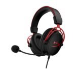 HyperX Cloud Alpha - Gaming Headset, Dual Chamber Drivers, Legendary Comfort, Aluminum Frame, Detachable Microphone, Works on PC, PS4, PS5, Xbox One/ Series X|S, Nintendo Switch and Mobile – Red - Image 2