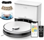 ILIFE A30 Pro Robot Vacuum and Mop, Self Emptying Station for 60 Days, 5000Pa Suction, LiDAR Navigation, No-Go Zones, 2.4G WiFi/App/Alexa/Remote Control, Clean Hard Floors to Medium-Pile Carpet, 110V - Image 2