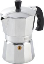 IMUSA USA B120-42V Aluminum Espresso Stovetop Coffeemaker 3-Cup, Silver (Pack of 1) - Image 2