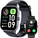 ISKOVI 1.91" Smart Watch,Fitness Tracker,Smart Watches for Men and Women with Message Call Function,120+ Sport Modes, IP68 Waterproof,24 Hours Heart Rate/Sleep Monitor,for Android/iOS - Image 2