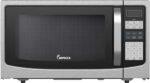 Impecca 1.6 Cu.Ft. Countertop Microwave, 1100W, Built-In Smart Sensor Cooking, 12.8-Inch Large Turntable, Stainless Steel - Image 2