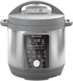 Instant Pot, 8-Quart Whisper Quiet 9-in-1 Electric Pressure Cooker, Slow Rice Cooker, Steamer, Sauté, Yogurt Maker, Warmer & Sterilizer, App With Over 800 Recipes, Stainless Steel, Duo Plus - Image 2