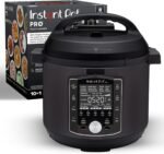 Instant Pot Pro (8 QT) 10-in-1 Pressure Cooker, Slow Cooker, Rice/Grain Cooker, Steamer, Sauté, Sous Vide, Yogurt Maker, Sterilizer, and Warmer, Includes App with Over 800 Recipes, Black - Image 2