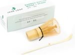 Jade Leaf Matcha - Traditional Bamboo Whisk (Chasen) + Scoop (Chashaku) - Replacement Tea Set For Frequent Green Tea Powder Preparation - Great Gift for Matcha Lovers - Image 2