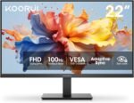 KOORUI 24" FHD 100 Hz Computer Monitor, PC Monitor with Adaptive-Sync, E2412F New - Image 2