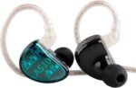 KZ AS10 in Ear Monitor Earbuds Headphone, Pure 5 Balanced Armature 5BA KZ Earbuds Earphone, Musician in Ear Monitor Headphone High Fidelity HiFi Headset (No Microphone, Green) - Image 2