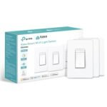 Kasa Apple HomeKit Smart Dimmer Switch KS220P3, Single Pole, Neutral Wire Required,2.4GHz Wi-Fi Light Works with Siri, Alexa and Google Home,UL Certified, No Hub Required,White, 3 Count (Pack of 1) - Image 2
