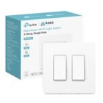 Kasa Smart Switch 2-Gang HS200-2, Single Pole,Neutral Wire Required, 2.4GHz Wi-Fi Light Switch Compatible with Alexa and Google Home, UL Certified, No Hub Required, White - Image 2