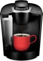 Keurig K-Classic Single Serve K-Cup Pod Coffee Maker, with 3 Brew Sizes, 48oz Removable Reservoir, Black - Image 2