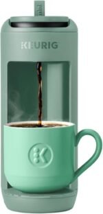 Keurig K-Mini Mate Single Serve K-Cup Pod Coffee Maker, Brews Up to 12 oz Cup, Compact Portable Coffee Machine for Small Spaces, Great for Dorms & Offices, Glamping Green - Image 2