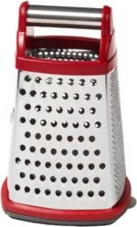 KitchenAid Gourmet 4-Sided Stainless Steel Box Grater with Detachable Storage Container - Image 2