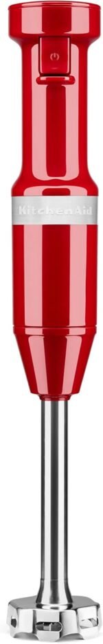 KitchenAid Variable Speed Corded Hand Blender KHBV53, Empire Red - Image 2