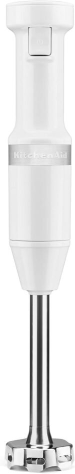 KitchenAid Variable Speed Corded Hand Blender KHBV53, White - Image 2