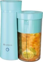 LITIFO Iced Tea Maker and Iced Coffee Maker Brewing System with 2-quart Pitcher, Perfect For Fruit Infused Tea, Lemonade, Flavored Water (Light Green) - Image 2