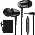 LUDOS OMNITONE Wired Earbuds in-Ear Headphones, 5 Year Warranty, Earphones with Microphone, 3.5 mm Jack Corded Ear Buds, Videoconference for iPhone, Samsung, Computer, Laptop, Kids, School Students - Image 2