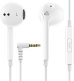 LUDOS ZENITH Wired Earbuds in-Ear Headphones, 2 Years Warranty, Earphones with Microphone, Corded for 3.5mm Jack Ear Buds for iPhone, Samsung, Computer, Laptop, Kids, School Students, Women, Small Ear - Image 2