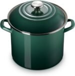 Le Creuset Enamel on Steel Traditional Stockpot, 10 qt., Artichaut with Stainless Steel Knob - Image 2
