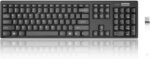 Lenovo 100 Wireless Compact Keyboard – Cordless Keyboard for PC & Laptop with Windows – Silent Keys – Full-Size Layout with Numeric Keypad – Plug & Play USB Receiver – Portable, Black - Image 2