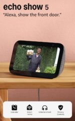 Like-New Amazon Echo Show 5 (newest model), Smart display with 2x the bass and clearer sound, Charcoal - Image 2