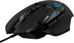 Logitech G502 Hero High Performance Wired Gaming Mouse, Hero 25K Sensor, 25,600 DPI, RGB, Adjustable Weights, 11 Buttons, On-Board Memory, PC/Mac - Image 2