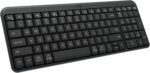 Logitech K250 Bluetooth Keyboard with Numpad, Easy Connectivity, Compact Wireless Keyboard Made with Recycled Plastic, Spill-Resistant, Comfortable Keys - Windows/MacOS - Graphite - Image 2