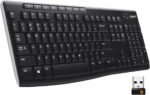 Logitech K270 Wireless Keyboard for Windows, 2.4 GHz Wireless, Full-Size, Number Pad, 8 Multimedia Keys, 2-Year Battery Life, Compatible with PC, Laptop, Black - Image 2